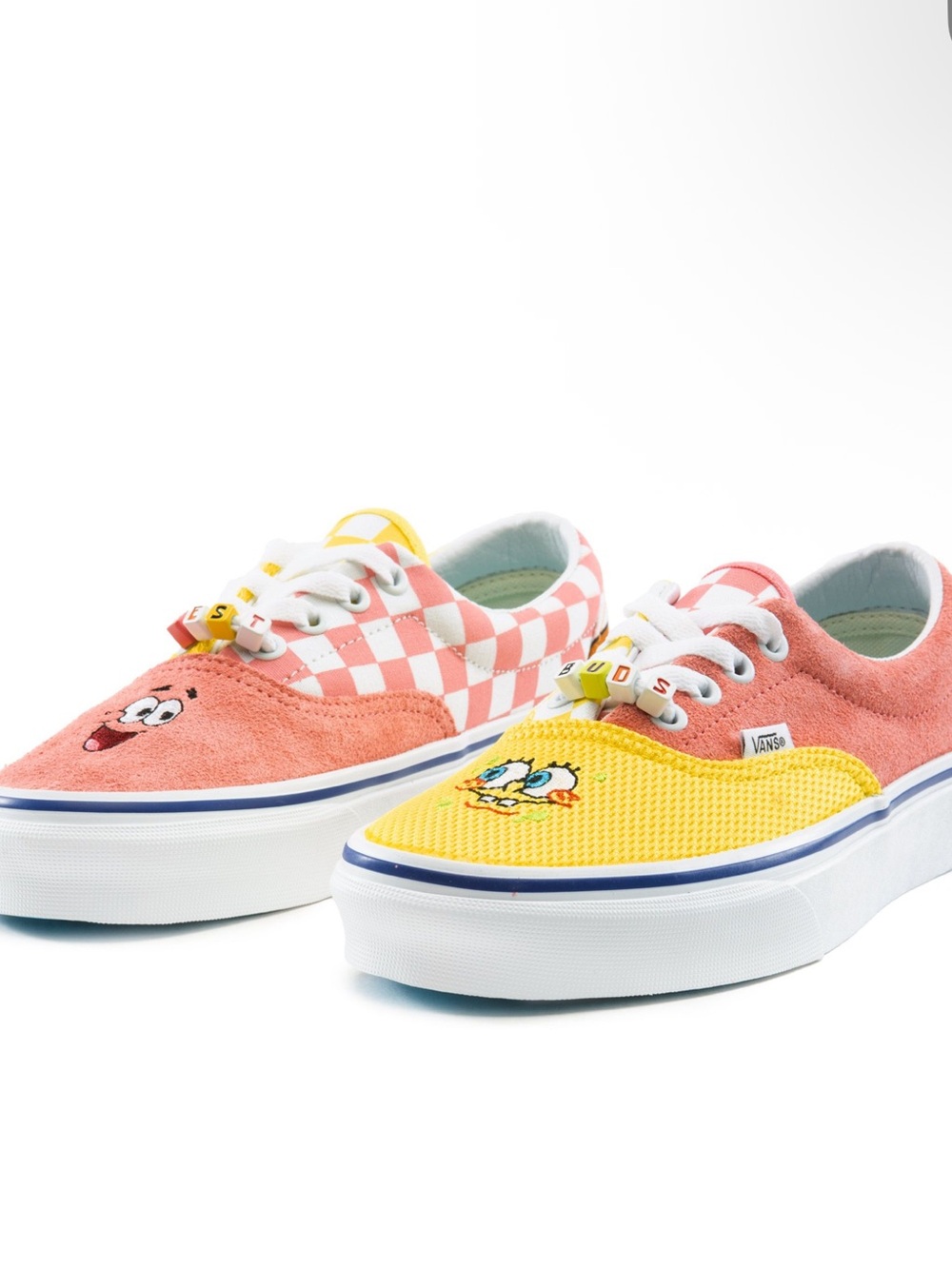 Vans x SpongeBob SquarePants Era Sneakers Patrick & SpongeBob Pink and Yellow